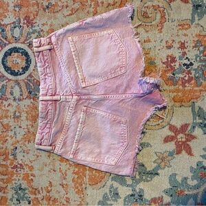 Pink Denim Women's Shorts